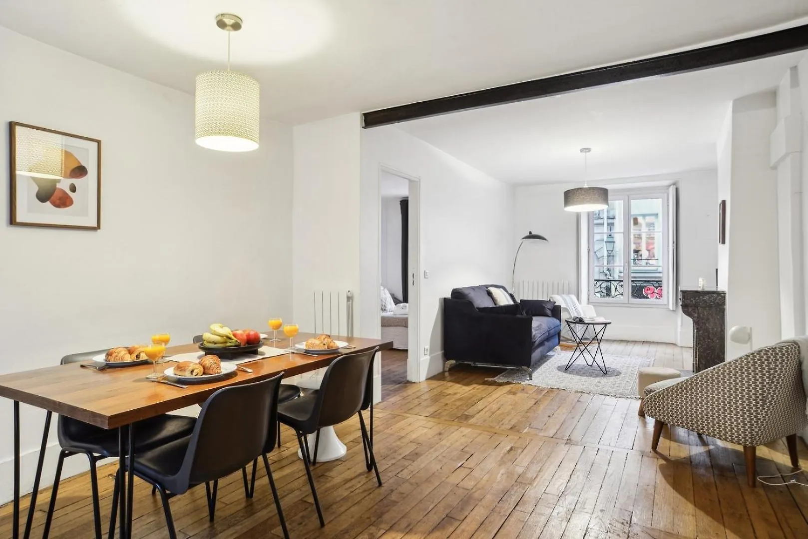 شقة Bnbnook - Cozy 1Br By Louvre, Opera, & Le Marais باريس
