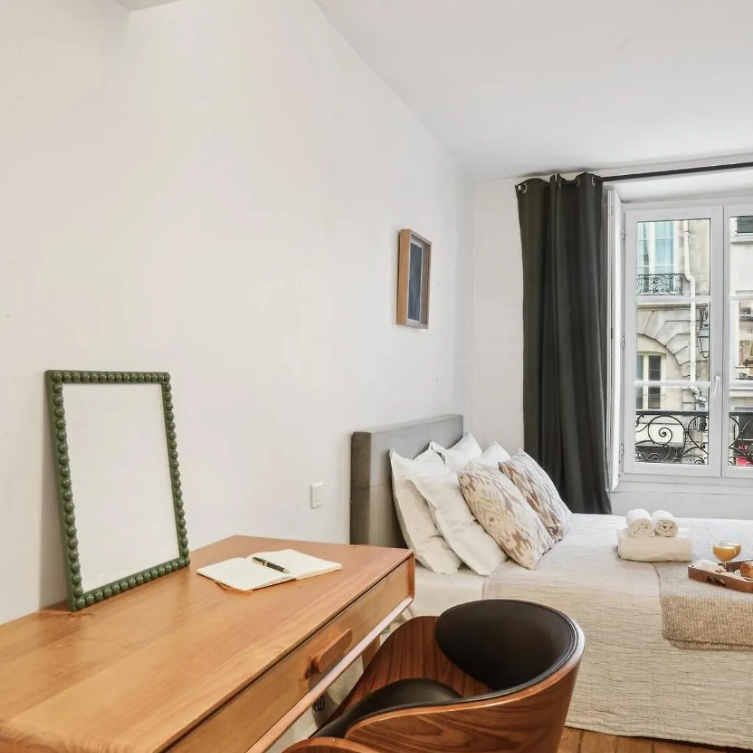 شقة Bnbnook - Cozy 1Br By Louvre, Opera, & Le Marais باريس فرنسا